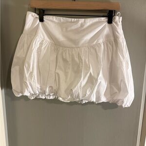 NWT Elegant White Mini Skirt